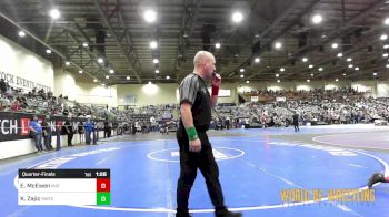 170 lbs Quarterfinal - Ezekiel McEwen, Mat Demon Wrestling Club vs Kaden Zajic, Sweet Home