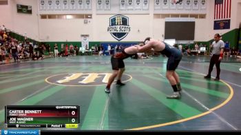 220 lbs Quarterfinal - Joe Wagner, West Albany vs Carter Bennett, Forest Grove