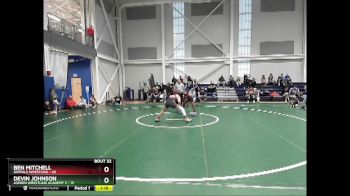 160 lbs Round 4 (16 Team) - Devin Johnson, Askren Wrestling Academy 2 vs Ben Mitchell, Spatola Wrestling