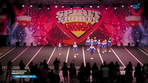 Tristate Athletics - Manifest [2025 L1 Youth - D2 - A Day 2] 2025 Spirit Sports Myrtle Beach Nationals