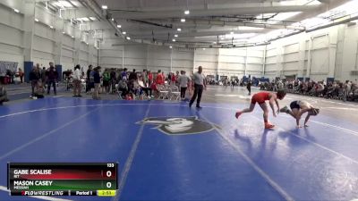 133 lbs Semifinal - Mason Casey, Messiah vs Gabe Scalise, RIT