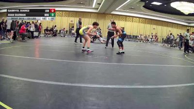 120 lbs Round Of 32 - Gabryel Juarez, Lion Of Judah Wr Ac vs Juan Guzman, Minco