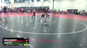 106 lbs Round 9 (10 Team) - Ayden Felix, Camden Socs vs Jonah Casterline, Team Montana Laurel