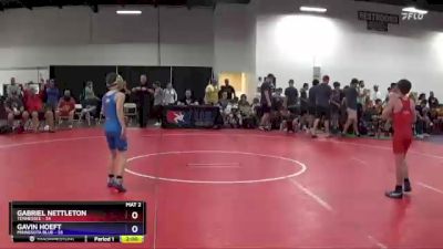 77 lbs Semis & 3rd Wb (16 Team) - Gabriel Nettleton, Tennessee vs Gavin Hoeft, Minnesota Blue