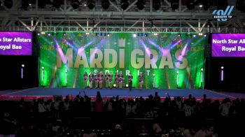 North Star Allstars - Royal Bae [2024 L3 Senior Coed - D2 2] 2024 Mardi Gras Grand Nationals