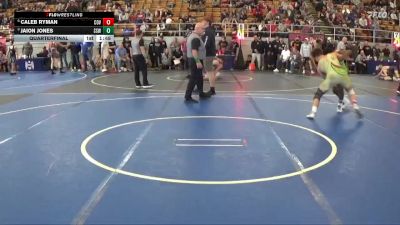 152 lbs Quarterfinal - Jaion Jones, Start Spartan Wrestling vs Caleb Ryman, Covington