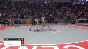132 lbs Consolation - Cole Homet, Waynesburg vs Alejandro Herrera-Rondon, Seneca Valley