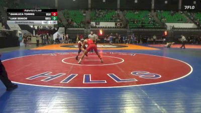 1A-4A 150 Quarterfinal - Gianluca Torres, Weaver vs Liam Senior, Westminster Christian Academy