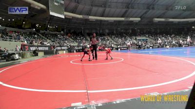 43 lbs Quarterfinal - Hayden Zemba, Steel Valley Renegades vs Dax Kekahuna, Flow Academy Honolulu, HI