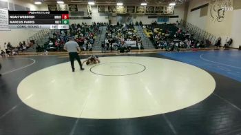 150 lbs Cons. Round 1 - Marcus Parks, Plano West vs Noah Webster, Mckinney North