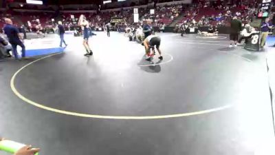 220 lbs Round Of 32 - Simon Flores, Paloma Valley (SS) vs Rocky Koontz, Clovis East (CS)