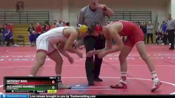 132 lbs Champ. Round 1 - Anthony Bahl, Crown Point vs Alejandro Ramirez, River Forest.