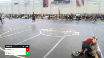 86 lbs Semifinal - Oliver Leitz, Dominate Club Wrestling vs Mason Carr, Parker Invictus WC