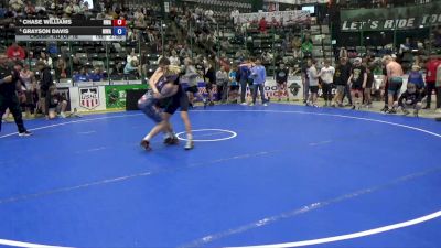126 lbs Quarters - Grayson Davis, Moen Wrestling Academy vs Chase Williams, Hawkeye Wrestling Academy
