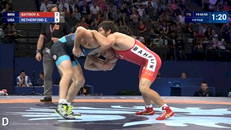 Adam Batirov (BRN) vs Zain Retherford (USA)