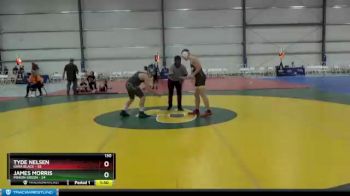 130 lbs Round 4 - Tyde Nelsen, Iowa Black vs James Morris, Minion Green