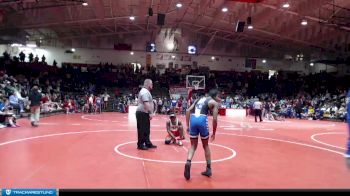 145 lbs Champ. Round 2 - Emmanuel Akpadjia, Pike vs Trey Hawk, Charlestown