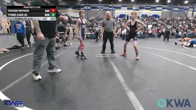 88 lbs Consi Of 8 #2 - Cason Rigdon, Piedmont vs Riley Haines, Enid Youth Wrestling Club