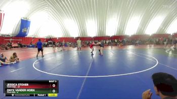 155 lbs Round 1 (6 Team) - Jessica Stover, Team Pink vs Onyx Vander Horn, Team Red