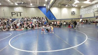 54 lbs Champ. Round 2 - Kingston Lewis, Champions Wrestling Club vs McCoy Linford, Alta Wings Wrestling