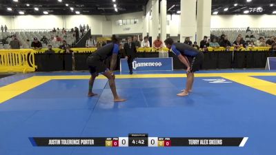 Terry Alex Skeens vs Justin Tolerence Porter 2025 World IBJJF Jiu-Jitsu No-Gi Championship