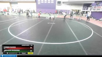 152 lbs Champ. Round 2 - Abraham Bushong, IA vs Corbin Ramos, WI