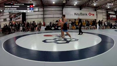 86 kg Champ. Round 2 - Michael Gabbard, Cougar Wrestling Club vs Adler Osborn, Ranger Wrestling Club