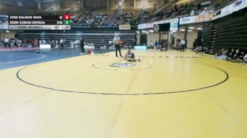 125 lbs Cons. Round 3 - Eden Cobos-Ortega, Otero College vs Jose Salinas Nava, Schreiner Univsrity