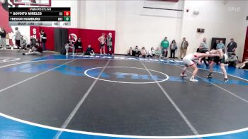 132 lbs Cons. Round 3 - Goyoito Mireles, Fishers vs Trevor Humburg, Westfield High School