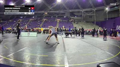 110 lbs 2nd Wrestleback (16 Team) - Angelina Hargate, Gannon University vs Tiffany Stoshak, Sacred Heart