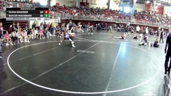 89 lbs Semifinal - Baylor Waltemath, 308 Wrestling Academy vs Olivia Wagoner, Superior