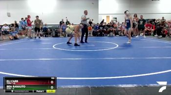 152 lbs Round 3 (6 Team) - Eli Carr, TDWC vs Ben Ranauto, SLWC