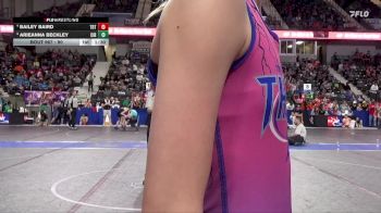 90 lbs Cons. Round 3 - Bailey Baird, Topeka Blue Thunder vs Arieanna Beckley, Circle