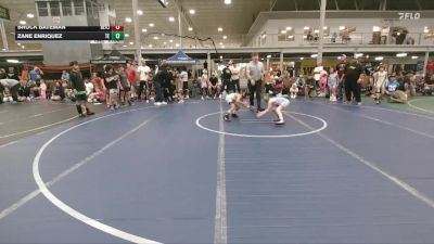 52 lbs Round 3 (6 Team) - Zane Enriquez, Takedown Elite vs Brock Bateman, Revival Jokers