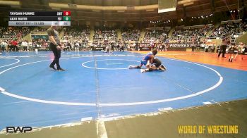 78 lbs Consi Of 16 #2 - Taygan Hunke, Smith Wrestling Academy vs Lexi Suits, PSF Wrestling