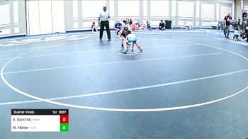 50 lbs Quarterfinal - Angelo Sanchez, Hawkeye WC vs Mason Maher, Florida Elite Wrestling