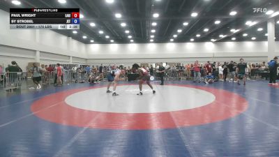 175 lbs Cons. Quarters - Paul Wright, Lake Gibson vs Sy Strobel, JET