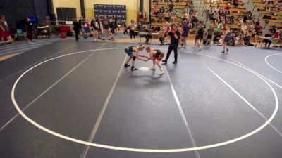 117 lbs Champ. Round 2 - Brecken Grav, SD vs Lucas Roberson, MN