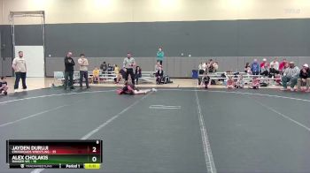 88 lbs Round 1 (6 Team) - Alex Cholakis, Ranger WC vs Jayden Duruji, Crossroads Wrestling