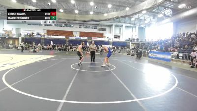 170 lbs Round 2 (3 Team) - Ethan Clark, Webster Schroeder High Sch vs Maxx Fesinger, West Genesee Sr HS