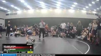 75 lbs Ryland Aston, Team Bear Red vs Zac Schrader, Eastside