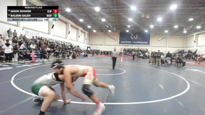 157 lbs Consi Of 8 #1 - Jason Booker, Stratford vs Saleem Saleh, Maloney