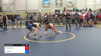 60 kg Round Of 64 - Dominick Serrano, Bear Cave Wrestling Club vs Jaden New, Ironclad