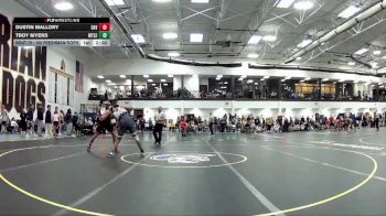165 Freshman/Soph Quarterfinal - Dustin Mallory, Davenport vs Troy Myers, Mount St Joseph
