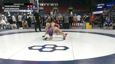 132 lbs Cons. Rd Of 64 - Cohen Swoveland, Maine vs Jaxon Sgrulletta, Connecticut