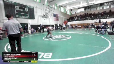 106 lbs Quarterfinal - Ethan DeGuzman, North Torrance vs Nathan Sloat, Chino Hills