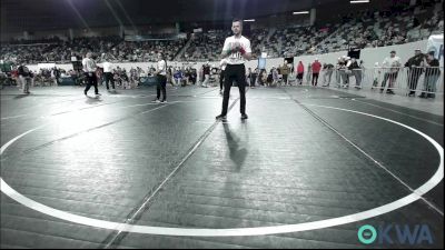 66 lbs Final - Barrett Kennell, Tiger Trained Wrestling vs Ridge Nichols, Rough Riders