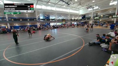 190 lbs Cons. Round 3 - John Bramlett, Unattached vs Shane Saito, Perrysburg