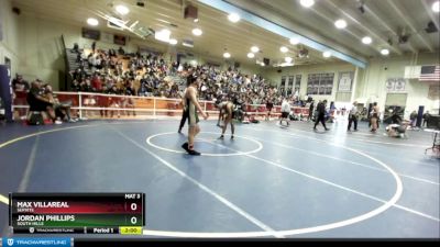 152 lbs Champ. Round 2 - Max Villareal, Servite vs Jordan Phillips, South Hills