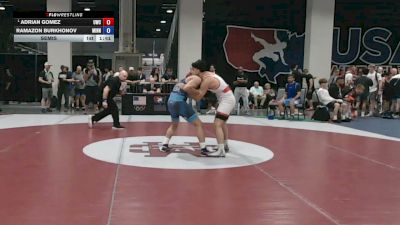 70 kg Semis - Adrian Gomez, United Wrestling Club vs Ramazon Burkhonov, Minnesota